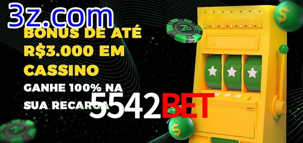 5542Bet melhor bônus de depósito